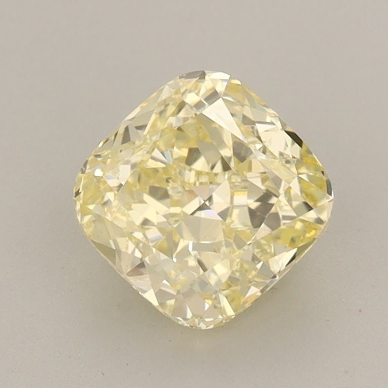 Loose Diamond - CUSHION MODIFIED 1.23ct Fancy Intense Yellow VS1: Loose Diamond - CUSHION MODIFIED 1.23ct Fancy Intense Yellow VS1 Source: This is a real non-mined Diamond that has been grown in a lab Shape: CUSHION MODIFIED Carats: 1.23 Color: Fancy Intense Yellow