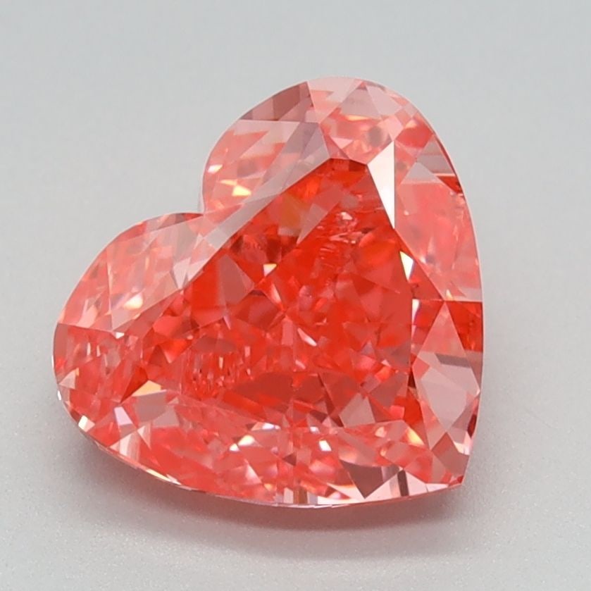 Loose Diamond - HEART 1.81ct Fancy Vivid Pink VVS2: Loose Diamond - HEART 1.81ct Fancy Vivid Pink VVS2 Source: This is a real non-mined Diamond that has been grown in a lab Shape: HEART Carats: 1.81 Color: Fancy Vivid Pink Certification: IGI Video: