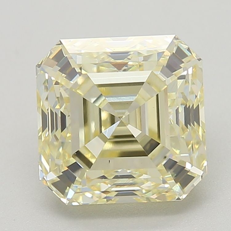 Loose Diamond - SQUARE EMERALD 1.73ct Fancy Light Yellow VS1: Loose Diamond - SQUARE EMERALD 1.73ct Fancy Light Yellow VS1 Source: This is a real non-mined Diamond that has been grown in a lab Shape: SQUARE EMERALD Carats: 1.73 Color: Fancy Light Yellow Certific