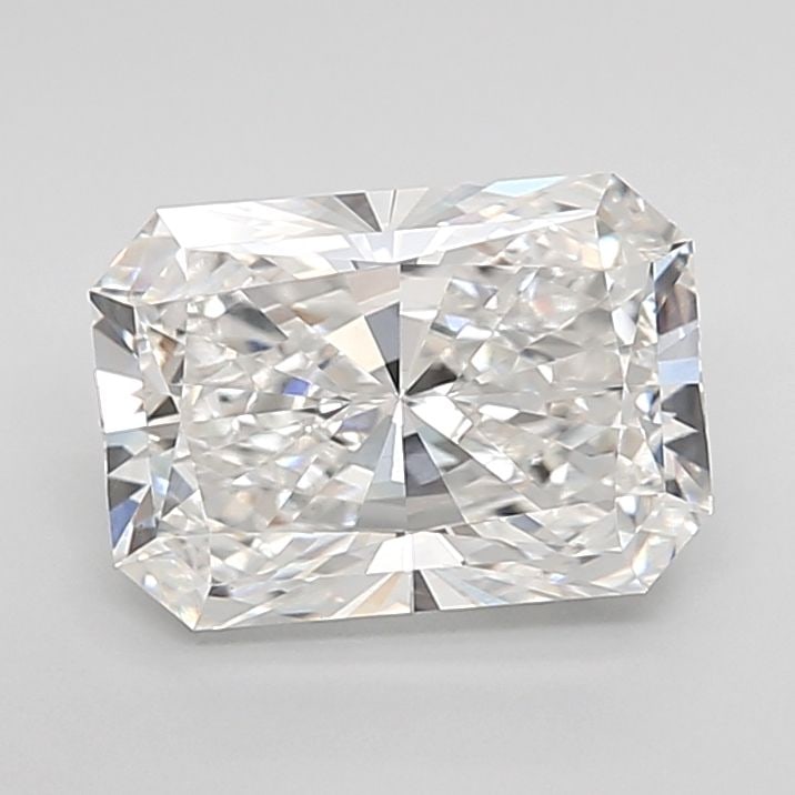 Loose Diamond - RADIANT 2.56ct F VVS2: Loose Diamond - RADIANT 2.56ct F VVS2 Source: This is a real non-mined Diamond that has been grown in a lab Shape: RADIANT Carats: 2.56 Color: F Clarity: VVS2 Certification: IGI Video: