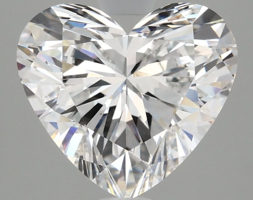 Loose Diamond - HEART 2.57ct E VS2: Loose Diamond - HEART 2.57ct E VS2 Source: This is a real non-mined Diamond that has been grown in a lab Shape: HEART Carats: 2.57 Color: E Clarity: VS2 Certification: IGI Video: