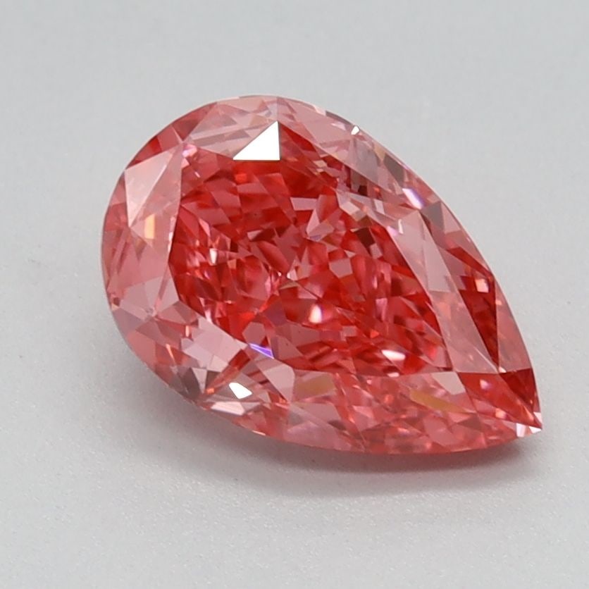 Loose Diamond - PEAR 1.21ct Fancy Vivid Pink VS1: Loose Diamond - PEAR 1.21ct Fancy Vivid Pink VS1 Source: This is a real non-mined Diamond that has been grown in a lab Shape: PEAR Carats: 1.21 Color: Fancy Vivid Pink Certification: IGI Video: