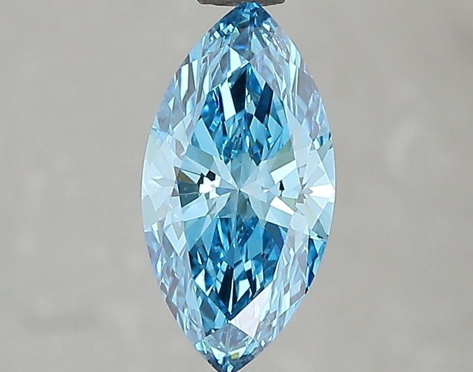 Loose Diamond - MARQUISE 1.07ct Fancy Vivid Blue VVS2: Loose Diamond - MARQUISE 1.07ct Fancy Vivid Blue VVS2 Source: This is a real non-mined Diamond that has been grown in a lab Shape: MARQUISE Carats: 1.07 Color: Fancy Vivid Blue Certification: IGI