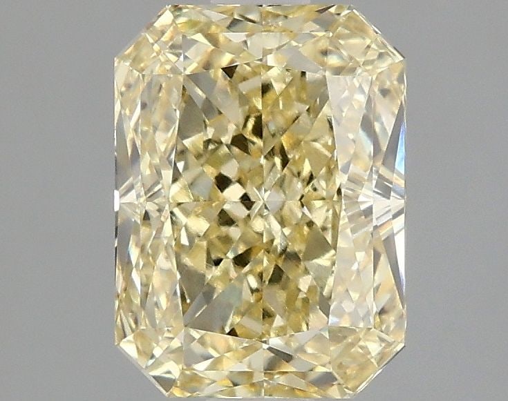 Loose Diamond - RADIANT 2.12ct Fancy Intense Yellow VS1: Loose Diamond - RADIANT 2.12ct Fancy Intense Yellow VS1 Source: This is a real non-mined Diamond that has been grown in a lab Shape: RADIANT Carats: 2.12 Color: Fancy Intense Yellow Certification: IGI