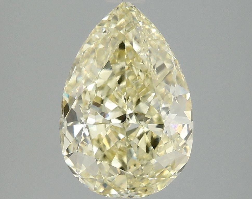 Loose Diamond - PEAR 3.09ct Fancy Intense Yellow VS2: Loose Diamond - PEAR 3.09ct Fancy Intense Yellow VS2 Source: This is a real non-mined Diamond that has been grown in a lab Shape: PEAR Carats: 3.09 Color: Fancy Intense Yellow Certification: IGI Video