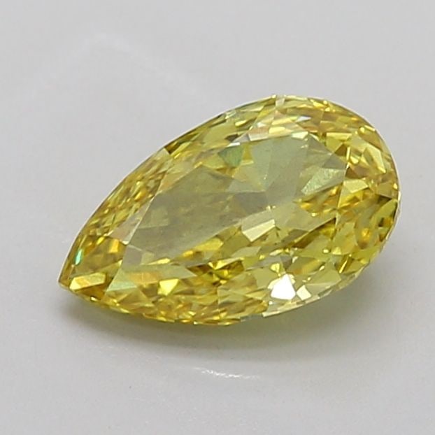 Loose Diamond - PEAR 1.86ct Fancy Vivid Yellow VS2: Loose Diamond - PEAR 1.86ct Fancy Vivid Yellow VS2 Source: This is a real non-mined Diamond that has been grown in a lab Shape: PEAR Carats: 1.86 Color: Fancy Vivid Yellow Certification: IGI Video: