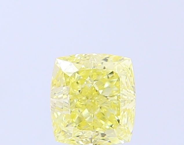Loose Diamond - CUSHION MODIFIED 1.04ct Fancy Light Yellow VS1: Loose Diamond - CUSHION MODIFIED 1.04ct Fancy Light Yellow VS1 Source: This is a real non-mined Diamond that has been grown in a lab Shape: CUSHION MODIFIED Carats: 1.04 Color: Fancy Light Yellow Cert