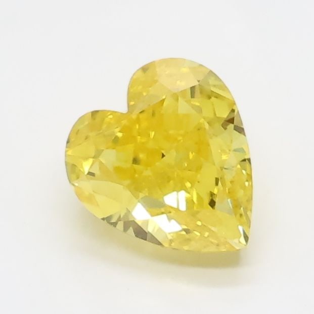 Loose Diamond - HEART 0.82ct Fancy Vivid Yellow VVS2 (1 of 1)