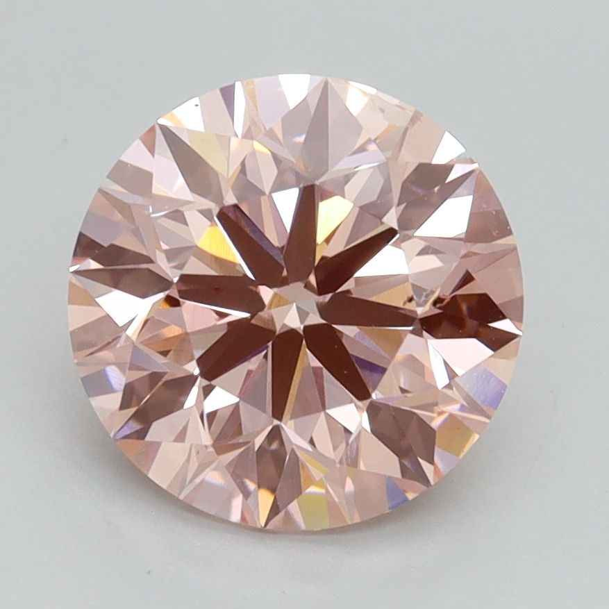Loose Diamond - ROUND 2.53ct Fancy Intense Pink SI2: Loose Diamond - ROUND 2.53ct Fancy Intense Pink SI2 Source: This is a real non-mined Diamond that has been grown in a lab Shape: ROUND Carats: 2.53 Color: Fancy Intense Pink Certification: IGI Video: