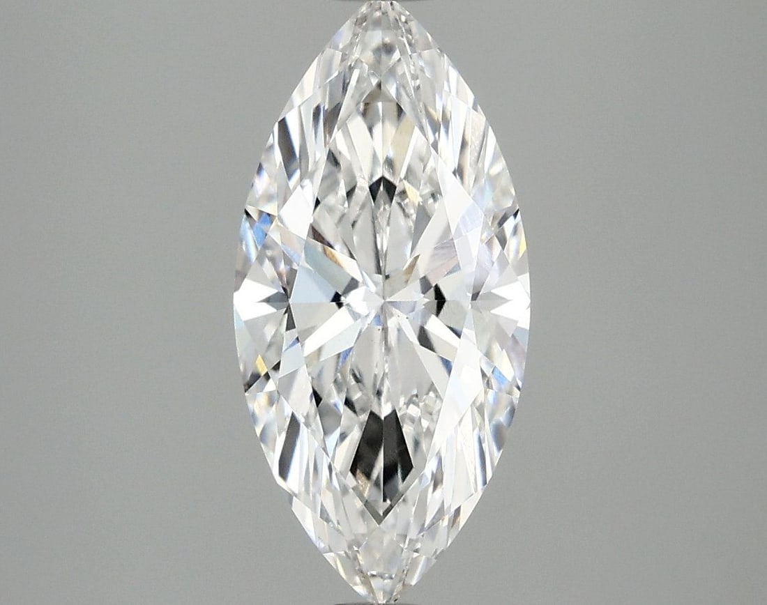 Loose Diamond - MARQUISE 2.09ct E VS1: Loose Diamond - MARQUISE 2.09ct E VS1 Source: This is a real non-mined Diamond that has been grown in a lab Shape: MARQUISE Carats: 2.09 Color: E Clarity: VS1 Certification: IGI Video: Video Link 