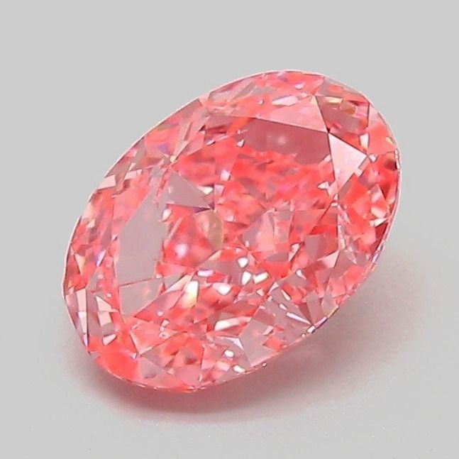 Loose Diamond - OVAL 1.1ct Fancy Vivid Pink VVS2: Loose Diamond - OVAL 1.1ct Fancy Vivid Pink VVS2 Source: This is a real non-mined Diamond that has been grown in a lab Shape: OVAL Carats: 1.1 Color: Fancy Vivid Pink Certification: IGI Video: Video