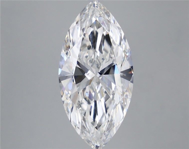 Loose Diamond - MARQUISE 5.08ct E VS1: Loose Diamond - MARQUISE 5.08ct E VS1 Source: This is a real non-mined Diamond that has been grown in a lab Shape: MARQUISE Carats: 5.08 Color: E Clarity: VS1 Certification: IGI Video: