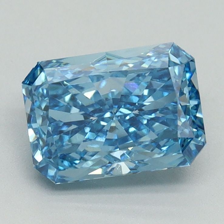 Loose Diamond - RADIANT 1.58ct Fancy Vivid Blue VVS2: Loose Diamond - RADIANT 1.58ct Fancy Vivid Blue VVS2 Source: This is a real non-mined Diamond that has been grown in a lab Shape: RADIANT Carats: 1.58 Color: Fancy Vivid Blue Certification: IGI Video:
