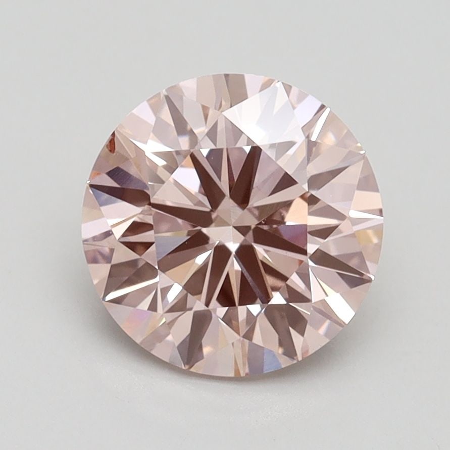 Loose Diamond - ROUND 2.01ct Fancy Intense Pink VS2: Loose Diamond - ROUND 2.01ct Fancy Intense Pink VS2 Source: This is a real non-mined Diamond that has been grown in a lab Shape: ROUND Carats: 2.01 Color: Fancy Intense Pink Certification: IGI Video: