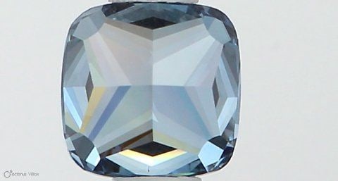Loose Diamond - CUSHION MODIFIED 0.51ct Fancy Vivid Blue VS2: Loose Diamond - CUSHION MODIFIED 0.51ct Fancy Vivid Blue VS2 Source: This is a real non-mined Diamond that has been grown in a lab Shape: CUSHION MODIFIED Carats: 0.51 Color: Fancy Vivid Blue Certific
