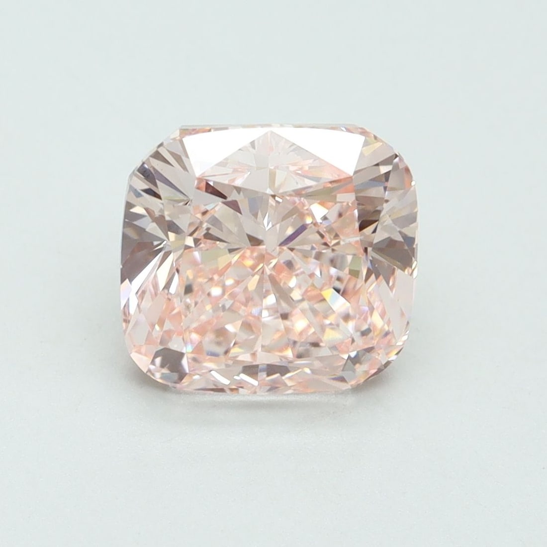 Loose Diamond - CUSHION BRILLIANT 3.2ct Fancy Intense Pink VS1: Loose Diamond - CUSHION BRILLIANT 3.2ct Fancy Intense Pink VS1 Source: This is a real non-mined Diamond that has been grown in a lab Shape: CUSHION BRILLIANT Carats: 3.2 Color: Fancy Intense Pink Cert