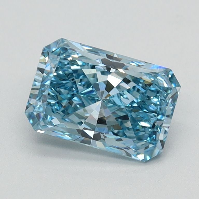 Loose Diamond - RADIANT 0.9ct Fancy Vivid Blue VS1: Loose Diamond - RADIANT 0.9ct Fancy Vivid Blue VS1 Source: This is a real non-mined Diamond that has been grown in a lab Shape: RADIANT Carats: 0.9 Color: Fancy Vivid Blue Certification: IGI Video: