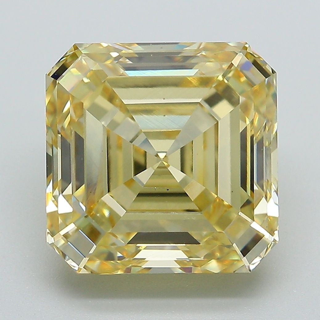 Loose Diamond - SQUARE EMERALD 7.21ct Fancy Intense Yellow VS1: Loose Diamond - SQUARE EMERALD 7.21ct Fancy Intense Yellow VS1 Source: This is a real non-mined Diamond that has been grown in a lab Shape: SQUARE EMERALD Carats: 7.21 Color: Fancy Intense Yellow Cert