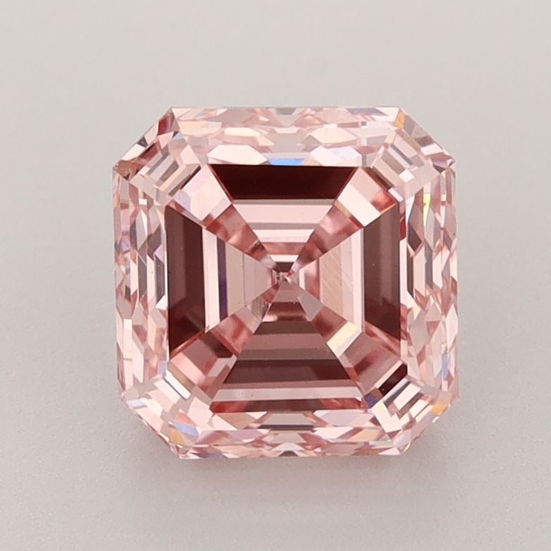 Loose Diamond - SQUARE EMERALD 2.25ct Fancy Intense Pink VS1: Loose Diamond - SQUARE EMERALD 2.25ct Fancy Intense Pink VS1 Source: This is a real non-mined Diamond that has been grown in a lab Shape: SQUARE EMERALD Carats: 2.25 Color: Fancy Intense Pink Certific