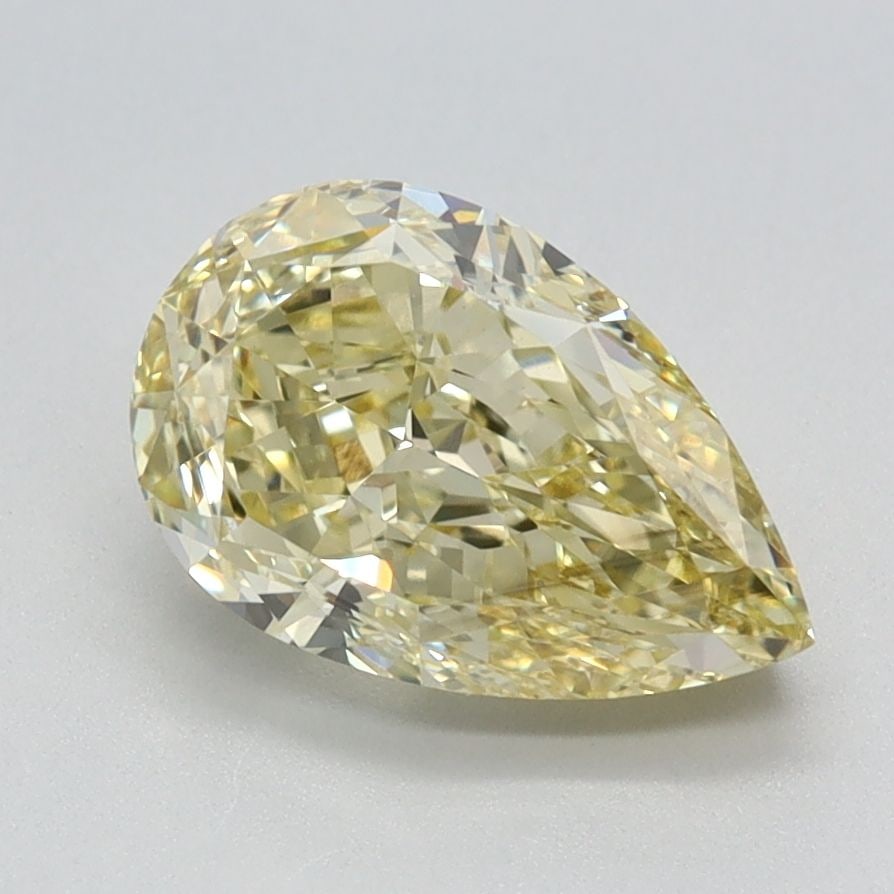 Loose Diamond - PEAR 1.75ct Fancy Intense Yellow VS1: Loose Diamond - PEAR 1.75ct Fancy Intense Yellow VS1 Source: This is a real non-mined Diamond that has been grown in a lab Shape: PEAR Carats: 1.75 Color: Fancy Intense Yellow Certification: IGI Video