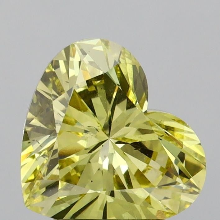 Loose Diamond - HEART 2.0ct Fancy Intense Yellow SI1: Loose Diamond - HEART 2.0ct Fancy Intense Yellow SI1 Source: This is a real non-mined Diamond that has been grown in a lab Shape: HEART Carats: 2.0 Color: Fancy Intense Yellow Certification: IGI Video