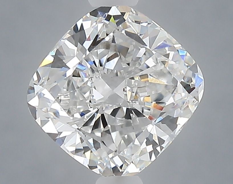 Loose Diamond - CUSHION BRILLIANT 1.55ct E VS1: Loose Diamond - CUSHION BRILLIANT 1.55ct E VS1 Source: This is a real non-mined Diamond that has been grown in a lab Shape: CUSHION BRILLIANT Carats: 1.55 Color: E Clarity: VS1 Certification: NONE Vid
