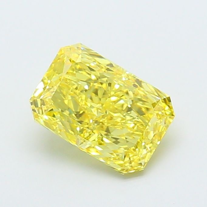 Loose Diamond - RADIANT 3.59ct Fancy Vivid Yellow VS1: Loose Diamond - RADIANT 3.59ct Fancy Vivid Yellow VS1 Source: This is a real non-mined Diamond that has been grown in a lab Shape: RADIANT Carats: 3.59 Color: Fancy Vivid Yellow Certification: IGI Vid