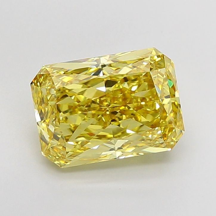 Loose Diamond - RADIANT 7.1ct Fancy Vivid Yellow VVS2: Loose Diamond - RADIANT 7.1ct Fancy Vivid Yellow VVS2 Source: This is a real non-mined Diamond that has been grown in a lab Shape: RADIANT Carats: 7.1 Color: Fancy Vivid Yellow Certification: IGI Vide
