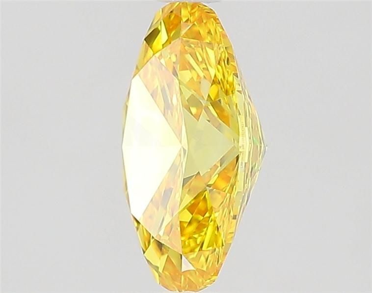 Loose Diamond - OVAL 1.21ct Fancy Vivid Yellow VVS2: Loose Diamond - OVAL 1.21ct Fancy Vivid Yellow VVS2 Source: This is a real non-mined Diamond that has been grown in a lab Shape: OVAL Carats: 1.21 Color: Fancy Vivid Yellow Certification: IGI Video: