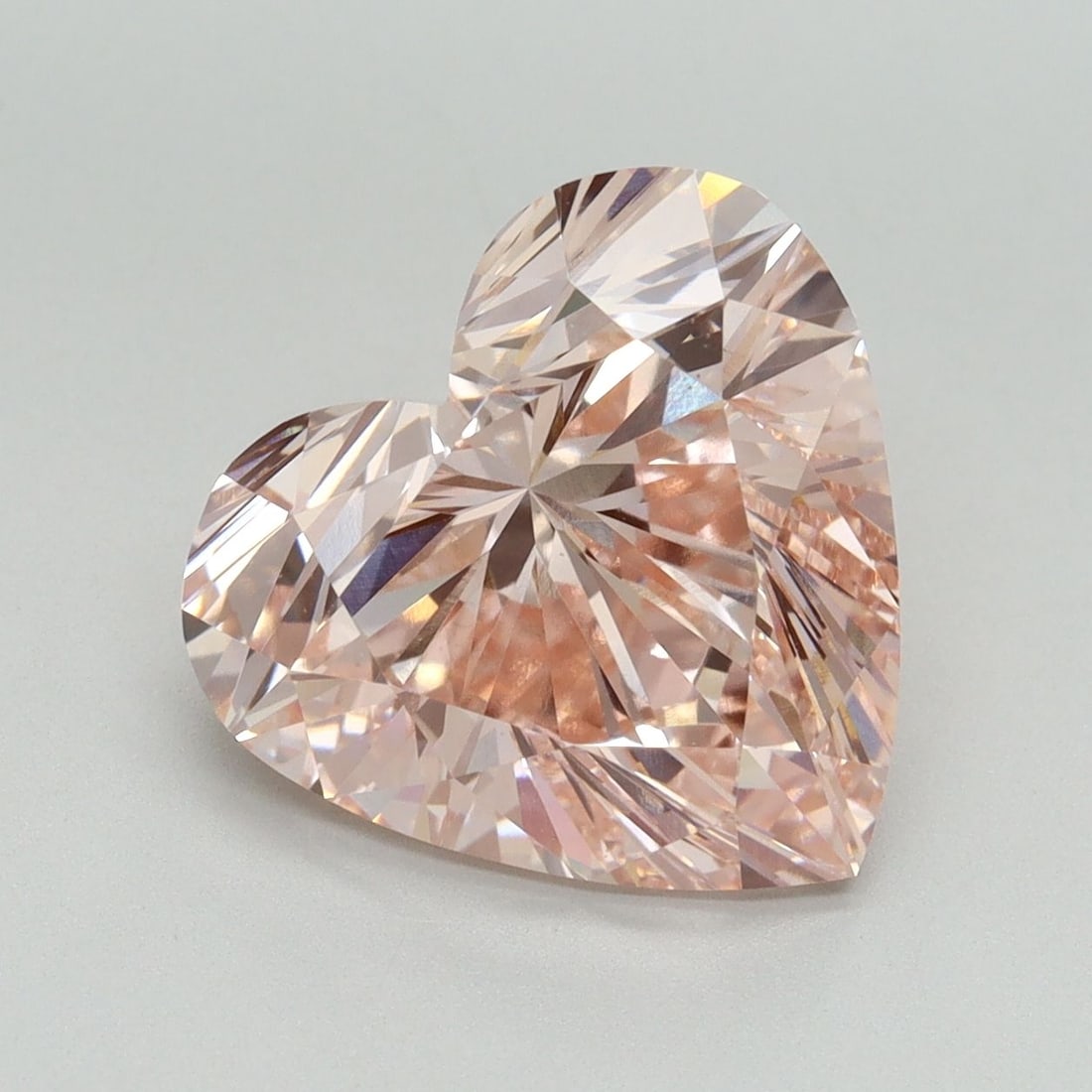 Loose Diamond - HEART 5.08ct Fancy Intense Pink VS1: Loose Diamond - HEART 5.08ct Fancy Intense Pink VS1 Source: This is a real non-mined Diamond that has been grown in a lab Shape: HEART Carats: 5.08 Color: Fancy Intense Pink Certification: IGI Video: