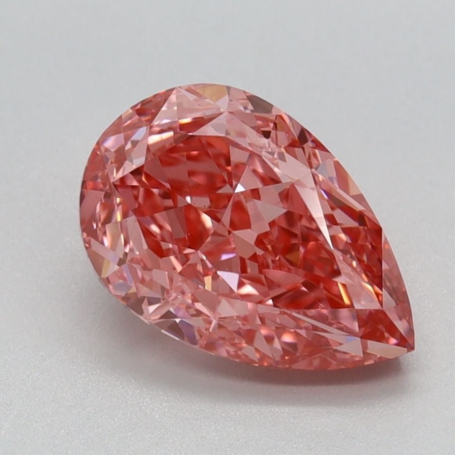 Loose Diamond - PEAR 1.57ct Fancy Vivid Pink VS1: Loose Diamond - PEAR 1.57ct Fancy Vivid Pink VS1 Source: This is a real non-mined Diamond that has been grown in a lab Shape: PEAR Carats: 1.57 Color: Fancy Vivid Pink Certification: IGI Video: