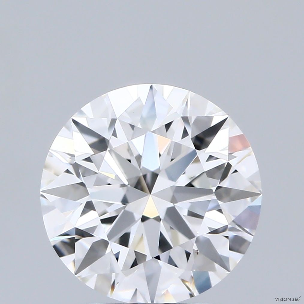 Ideal Loose Diamond - ROUND 2.5ct E VVS1: Ideal Loose Diamond - ROUND 2.5ct E VVS1 Source: This is a real non-mined Diamond that has been grown in a lab Shape: ROUND Carats: 2.5 Color: E Clarity: VVS1 Certification: IGI Video: