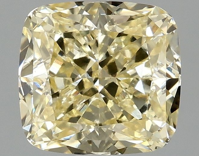 Loose Diamond - CUSHION MODIFIED 2.06ct Fancy Intense Yellow VS2: Loose Diamond - CUSHION MODIFIED 2.06ct Fancy Intense Yellow VS2 Source: This is a real non-mined Diamond that has been grown in a lab Shape: CUSHION MODIFIED Carats: 2.06 Color: Fancy Intense Yellow