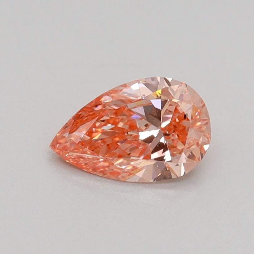 Loose Diamond - PEAR 0.54ct Fancy Intense Pink SI1: Loose Diamond - PEAR 0.54ct Fancy Intense Pink SI1 Source: This is a real non-mined Diamond that has been grown in a lab Shape: PEAR Carats: 0.54 Color: Fancy Intense Pink Certification: IGI Video: