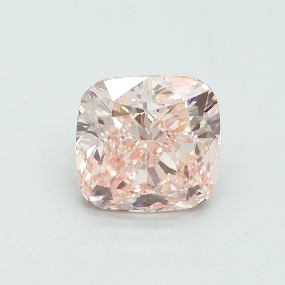 Loose Diamond - CUSHION BRILLIANT 3.52ct Fancy Intense Pink VS2: Loose Diamond - CUSHION BRILLIANT 3.52ct Fancy Intense Pink VS2 Source: This is a real non-mined Diamond that has been grown in a lab Shape: CUSHION BRILLIANT Carats: 3.52 Color: Fancy Intense Pink Ce