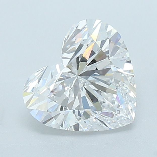 Loose Diamond - HEART 2.18ct D VS1: Loose Diamond - HEART 2.18ct D VS1 Source: This is a real non-mined Diamond that has been grown in a lab Shape: HEART Carats: 2.18 Color: D Clarity: VS1 Certification: IGI Video: