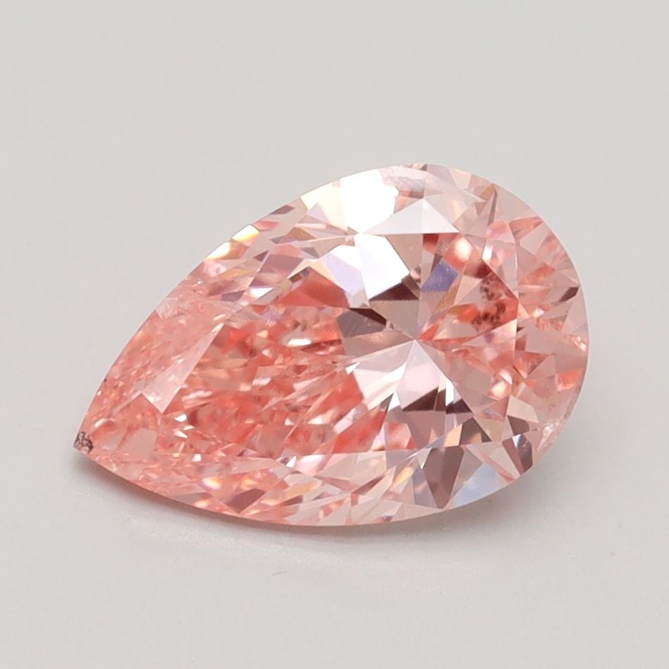 Loose Diamond - PEAR 1.7ct Fancy Intense Pink SI2: Loose Diamond - PEAR 1.7ct Fancy Intense Pink SI2 Source: This is a real non-mined Diamond that has been grown in a lab Shape: PEAR Carats: 1.7 Color: Fancy Intense Pink Certification: IGI Video: