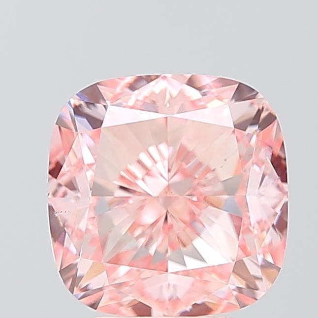 Loose Diamond - CUSHION MODIFIED 4.01ct Fancy Intense Pink VS1: Loose Diamond - CUSHION MODIFIED 4.01ct Fancy Intense Pink VS1 Source: This is a real non-mined Diamond that has been grown in a lab Shape: CUSHION MODIFIED Carats: 4.01 Color: Fancy Intense Pink Cert