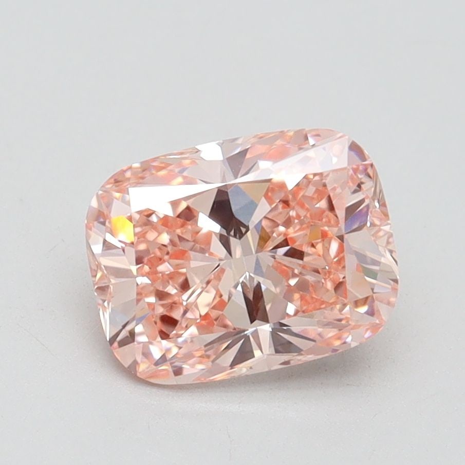 Loose Diamond - CUSHION BRILLIANT 1.59ct Fancy Intense Pink VS1: Loose Diamond - CUSHION BRILLIANT 1.59ct Fancy Intense Pink VS1 Source: This is a real non-mined Diamond that has been grown in a lab Shape: CUSHION BRILLIANT Carats: 1.59 Color: Fancy Intense Pink Ce