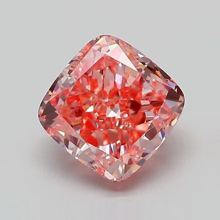 Loose Diamond - CUSHION MODIFIED 2.18ct Fancy Vivid Pink VVS2: Loose Diamond - CUSHION MODIFIED 2.18ct Fancy Vivid Pink VVS2 Source: This is a real non-mined Diamond that has been grown in a lab Shape: CUSHION MODIFIED Carats: 2.18 Color: Fancy Vivid Pink Certifi