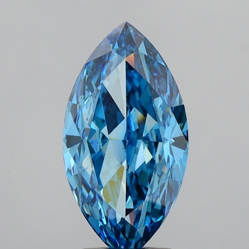 Loose Diamond - MARQUISE 3.05ct Fancy Vivid Blue VS2: Loose Diamond - MARQUISE 3.05ct Fancy Vivid Blue VS2 Source: This is a real non-mined Diamond that has been grown in a lab Shape: MARQUISE Carats: 3.05 Color: Fancy Vivid Blue Certification: IGI The D