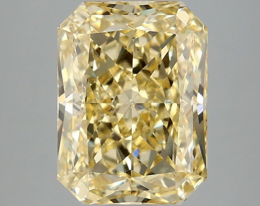 Loose Diamond - RADIANT 4.0ct Fancy Intense Yellow VS1: Loose Diamond - RADIANT 4.0ct Fancy Intense Yellow VS1 Source: This is a real non-mined Diamond that has been grown in a lab Shape: RADIANT Carats: 4.0 Color: Fancy Intense Yellow Certification: IGI V