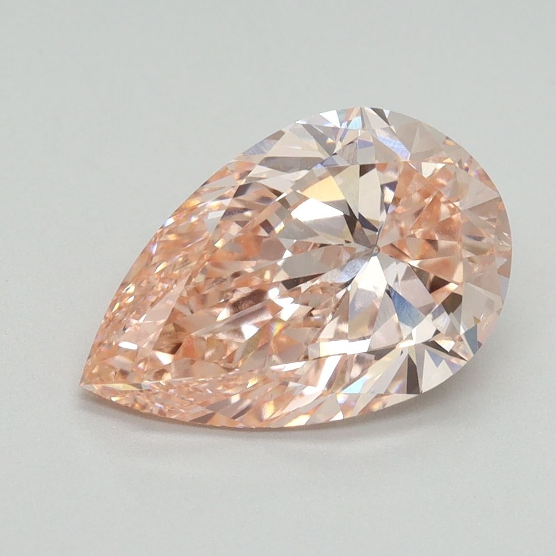 Loose Diamond - PEAR 3.0ct Fancy Vivid Pink VS1: Loose Diamond - PEAR 3.0ct Fancy Vivid Pink VS1 Source: This is a real non-mined Diamond that has been grown in a lab Shape: PEAR Carats: 3.0 Color: Fancy Vivid Pink Certification: IGI Video: