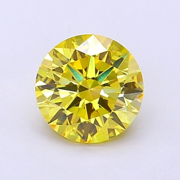 Ideal Loose Diamond - ROUND 1.03ct Fancy Intense Yellow VVS2: Ideal Loose Diamond - ROUND 1.03ct Fancy Intense Yellow VVS2 Source: This is a real non-mined Diamond that has been grown in a lab Shape: ROUND Carats: 1.03 Color: Fancy Intense Yellow Certification: