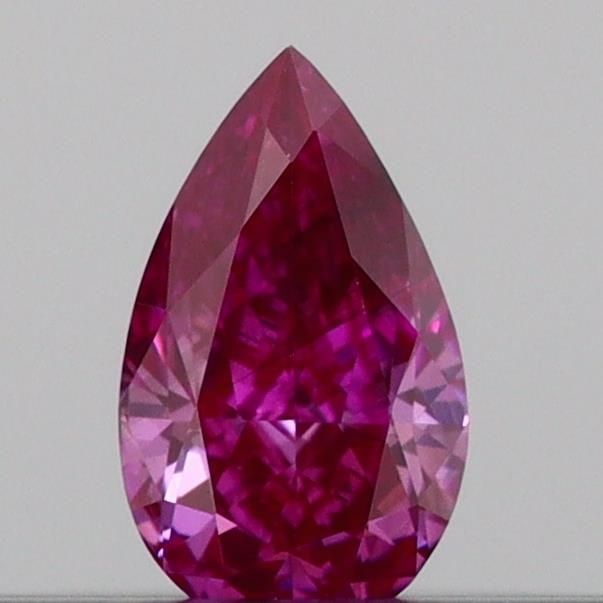 Loose Diamond - PEAR 0.13ct Fancy Vivid Pink SI1 (1 of 1)