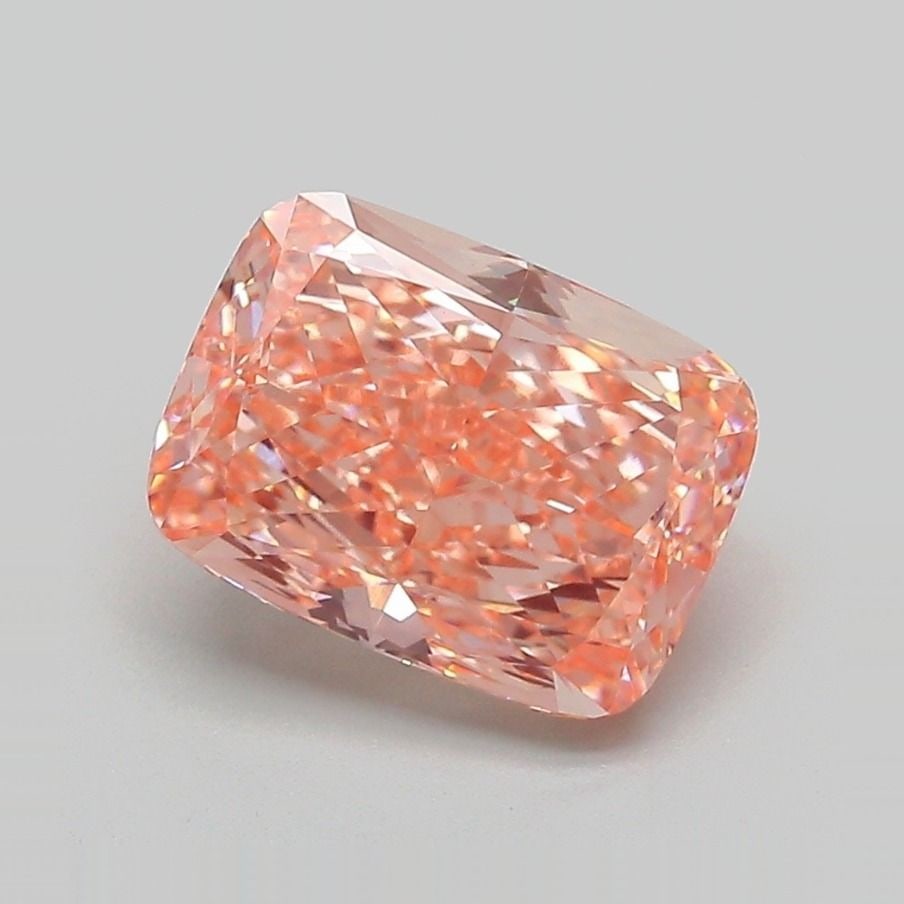Loose Diamond - CUSHION MODIFIED 2.72ct Fancy Vivid Pink VVS2: Loose Diamond - CUSHION MODIFIED 2.72ct Fancy Vivid Pink VVS2 Source: This is a real non-mined Diamond that has been grown in a lab Shape: CUSHION MODIFIED Carats: 2.72 Color: Fancy Vivid Pink Certifi