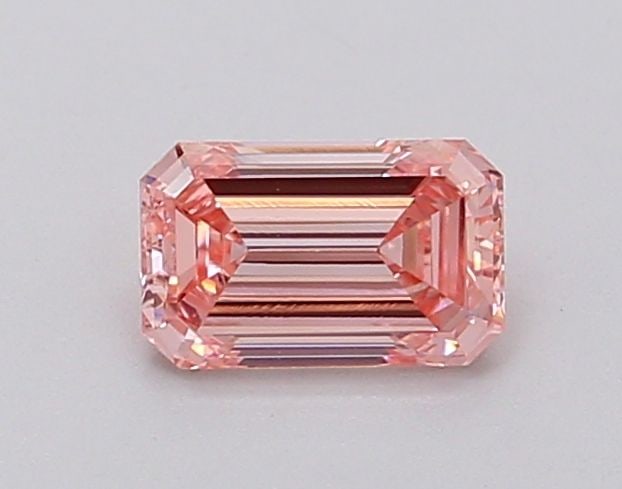 Loose Diamond - EMERALD 0.47ct Fancy Intense Pink VS1: Loose Diamond - EMERALD 0.47ct Fancy Intense Pink VS1 Source: This is a real non-mined Diamond that has been grown in a lab Shape: EMERALD Carats: 0.47 Color: Fancy Intense Pink Certification: IGI Vid