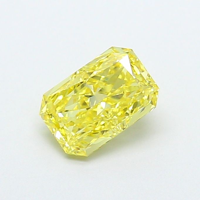 Loose Diamond - RADIANT 1.11ct Fancy Vivid Yellow VS1: Loose Diamond - RADIANT 1.11ct Fancy Vivid Yellow VS1 Source: This is a real non-mined Diamond that has been grown in a lab Shape: RADIANT Carats: 1.11 Color: Fancy Vivid Yellow Certification: IGI Vid