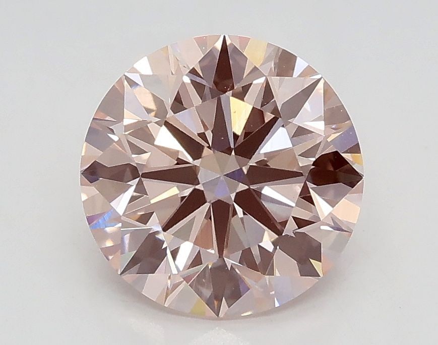 Ideal Loose Diamond - ROUND 1.7ct Fancy Pink VS1: Ideal Loose Diamond - ROUND 1.7ct Fancy Pink VS1 Source: This is a real non-mined Diamond that has been grown in a lab Shape: ROUND Carats: 1.7 Color: Fancy Pink Certification: IGI Video: Video Link