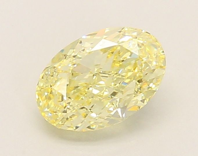 Loose Diamond - OVAL 1.12ct Fancy Light Yellow VS1: Loose Diamond - OVAL 1.12ct Fancy Light Yellow VS1 Source: This is a real non-mined Diamond that has been grown in a lab Shape: OVAL Carats: 1.12 Color: Fancy Light Yellow Certification: IGI Video:
